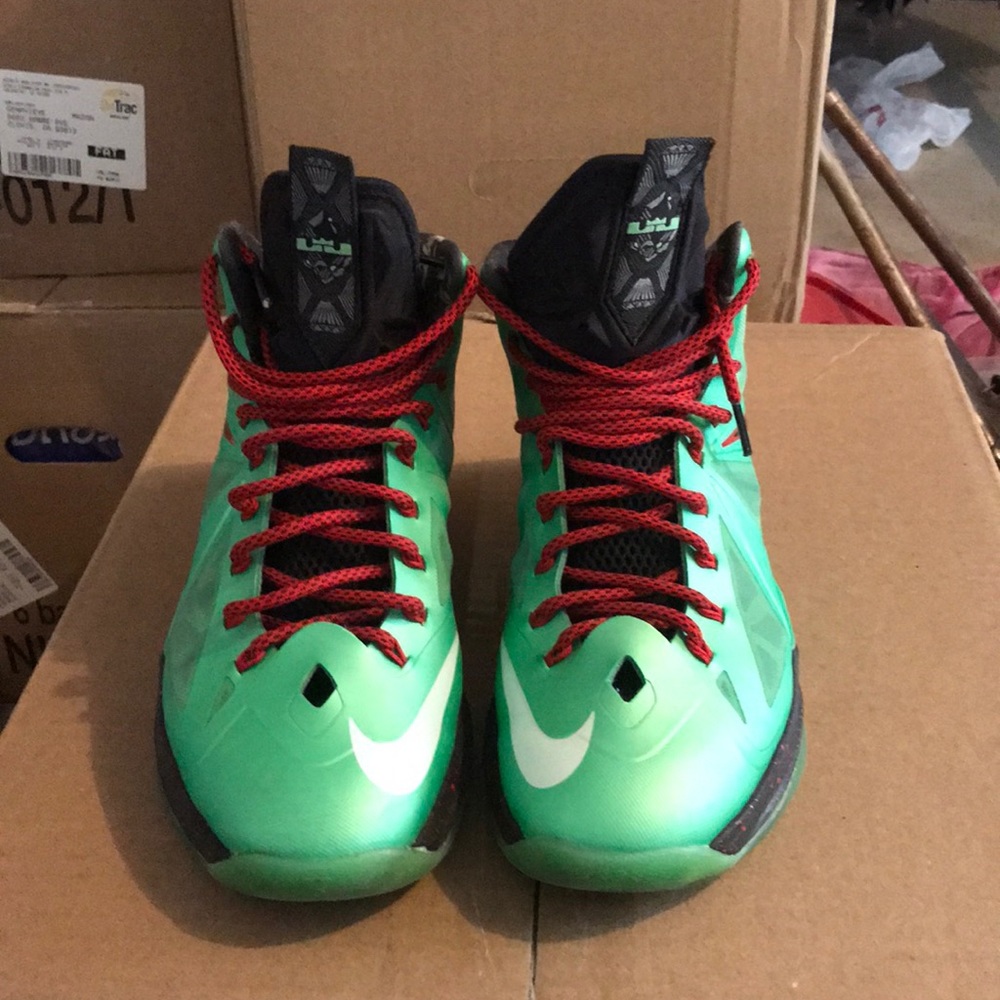 LeBron James 10 Cutting jade